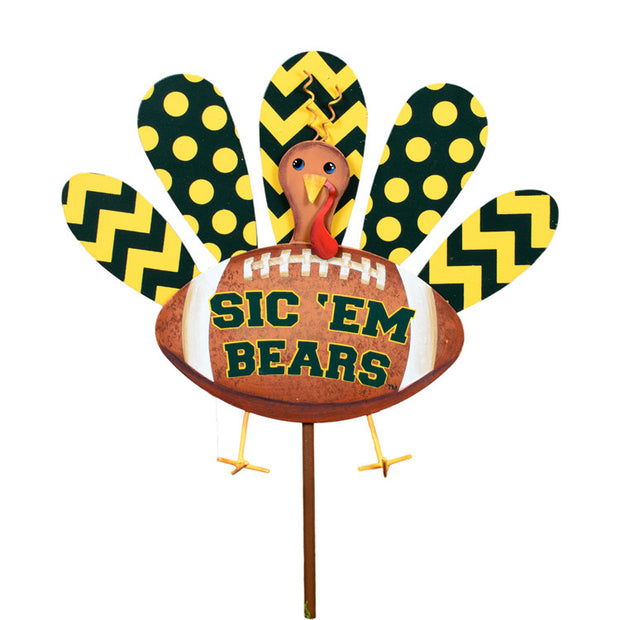 GF200-BU Baylor Turkey Stake by The Round Top Collection - FancySchmancyDecor
