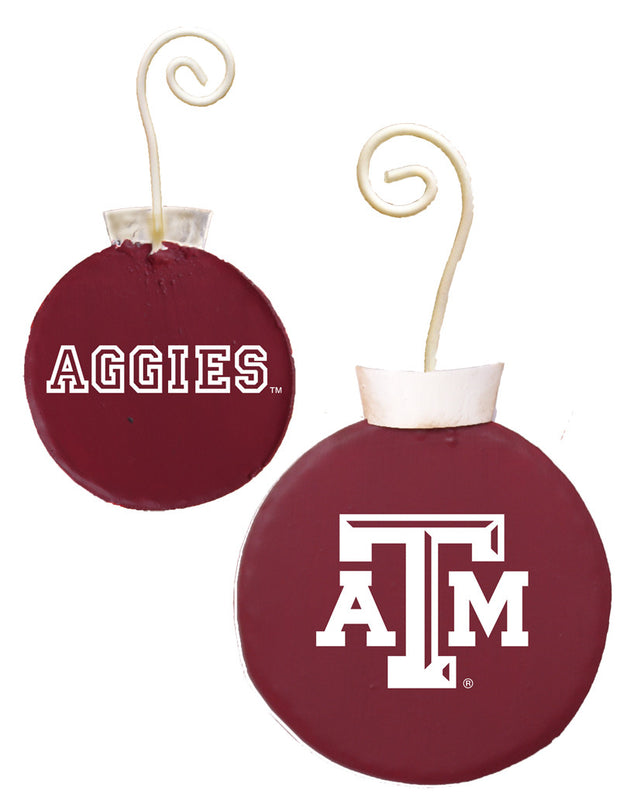 GTAM007 NCAA Texas A&M School Ornament The Round Top Collection - FancySchmancyDecor