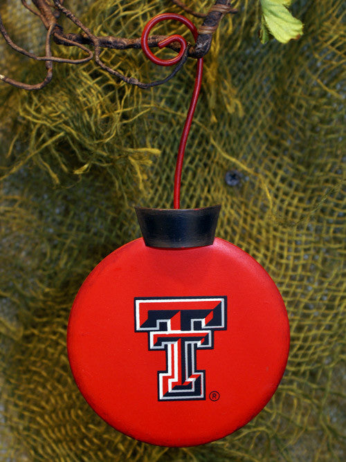 GTTU007 NCAA Texas Tech University School Ornament The Round Top Collection - FancySchmancyDecor