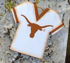 GUTX012 University of Texas Jersey Magnet by The Round Top Collection - FancySchmancyDecor
