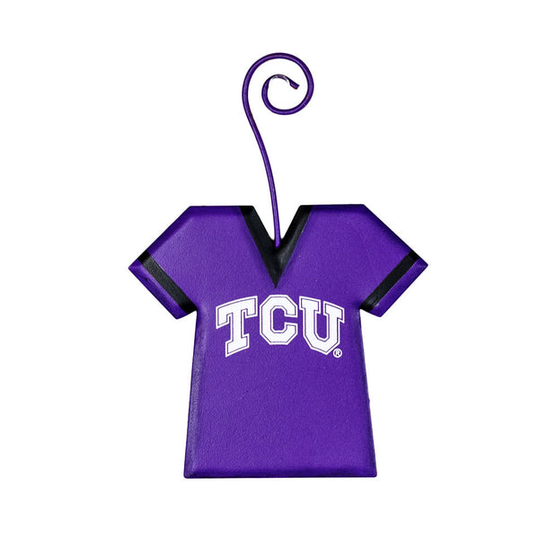 GY208-TCU NCAA Texas Christian University Jersey School Ornament The Round Top Collection - FancySchmancyDecor