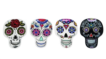 Ceramic Shaped Calavera Plate