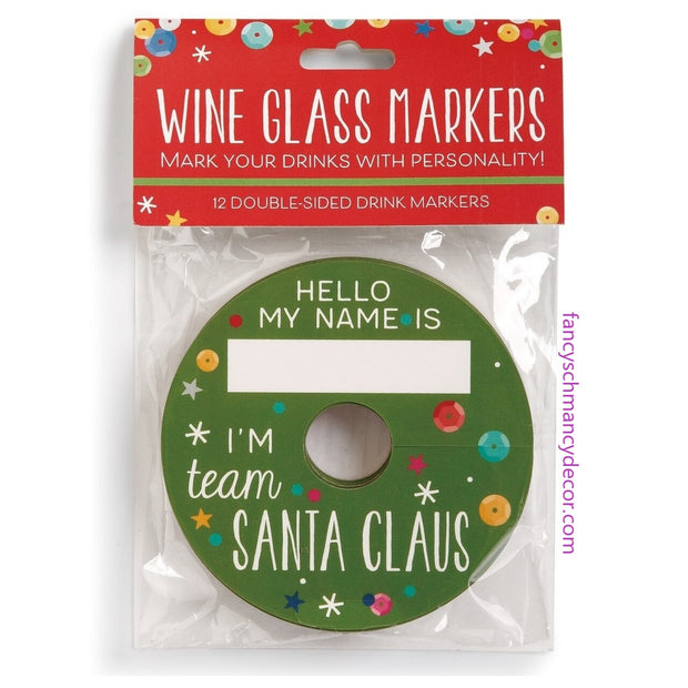 Hello, My Name Is...Wine Glass Markers (Set of 12)