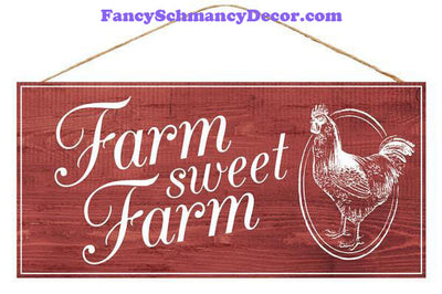 12.5" Farm Sweet Farm Sign
