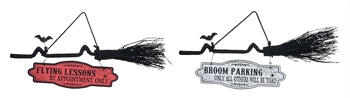 Broom Sign Decoration