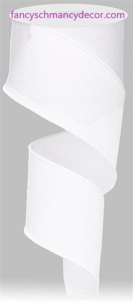 2.5"X10yd White Royal Burlap