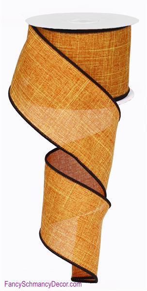 2.5" X 10yd Royal Burlap Wired Ribbon