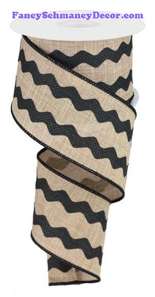 2.5" X 10 yd Ricrac Ribbon