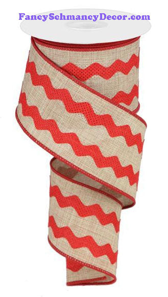 2.5" X 10 yd Ricrac Ribbon
