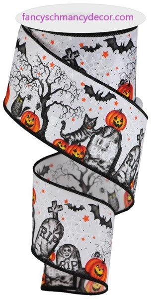 2.5"X10yd Graveyard/Pumpkin