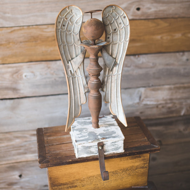 Vintage Angel Stocking Holder