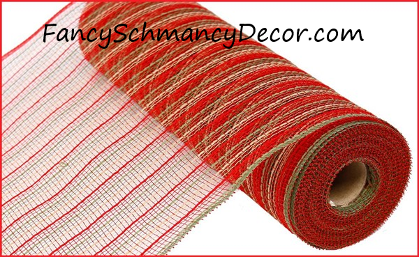 10.5"X10yd Poly/Faux Jute Mesh