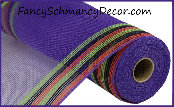 10.5"X10 Yd Faux Jute/Pp/Border Stripe