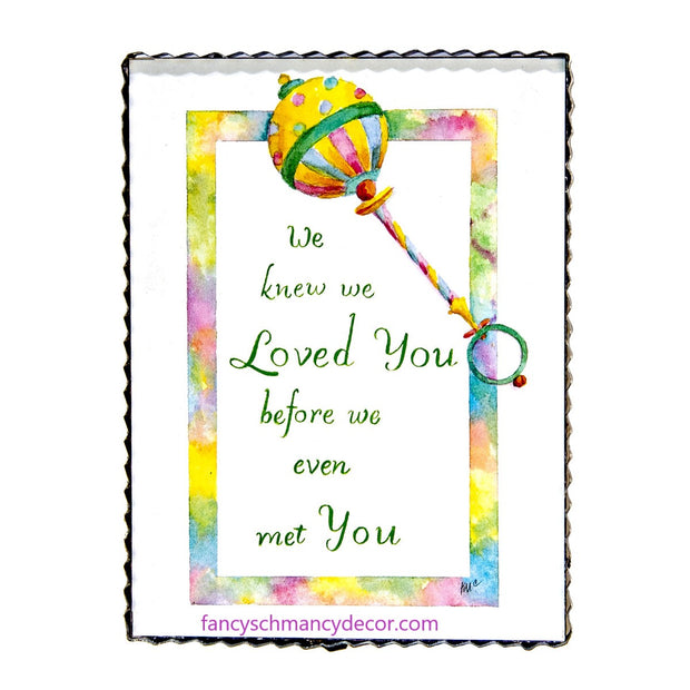 Baby Rattle Print by The Round Top Collection