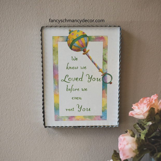 Baby Rattle Print by The Round Top Collection
