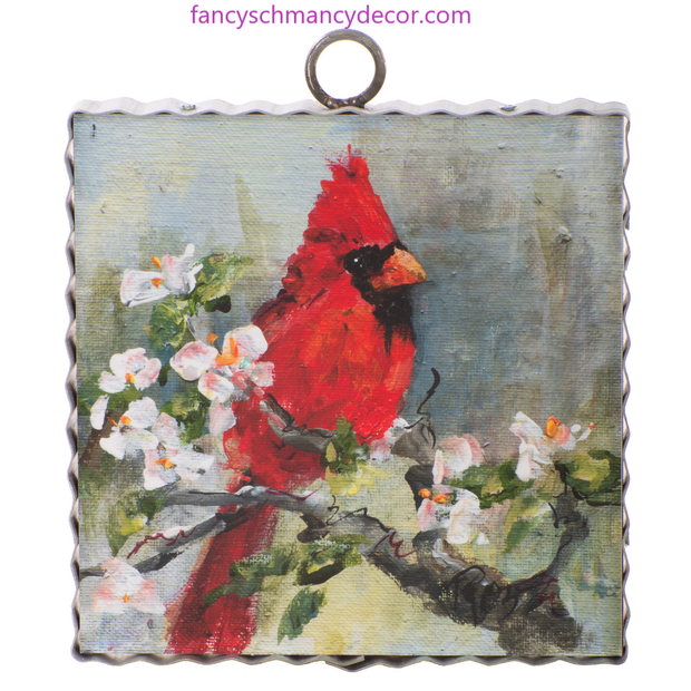 Mini Cardinal Print by The Round Top Collection