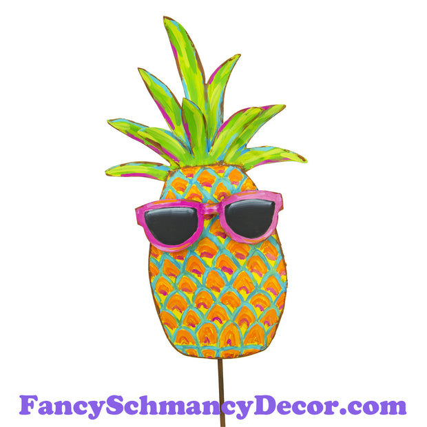 Cool Pineapple with Sunglasses by The Round Top Collection S19052