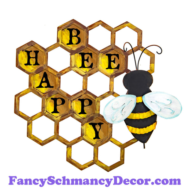 Bumble Bee Honeycomb by The Round Top Collection S19064