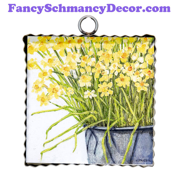 Gallery Bucket of Daffodils by The Round Top Collection S19072