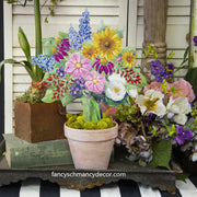 Wildflower Bouquet Print by The Round Top Collection