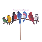 Garden Birds on a Branch by The Round Top Collection