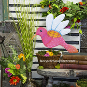 Crazy Daisy Hummingbird by The Round Top Collection
