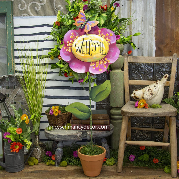 "Welcome" Flower by The Round Top Collection