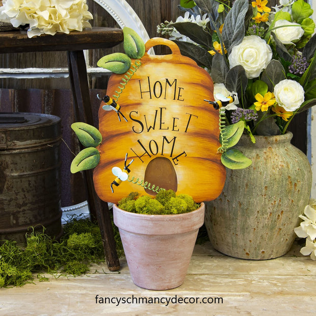 "Home Sweet Home" Bee Hive by The Round Top Collection