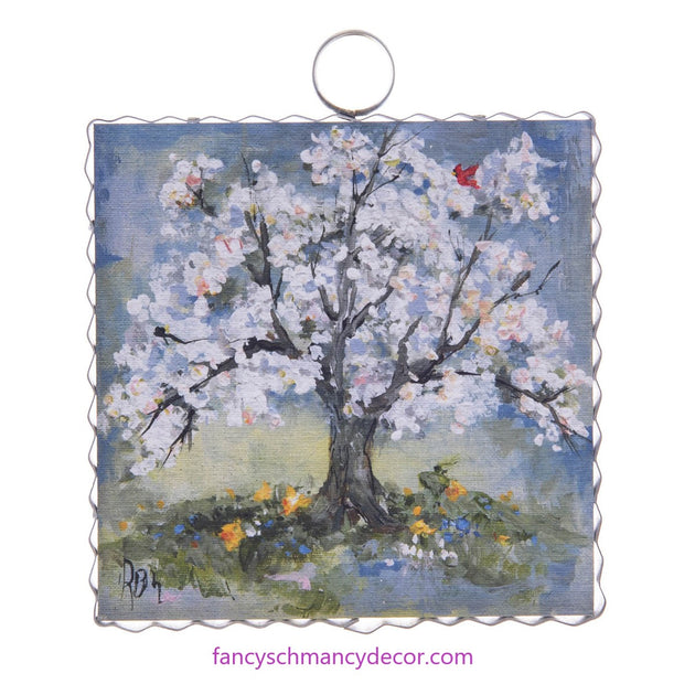 Spring Printing Tree Mini Spring Season Tree Print by The Round Top Collection ...