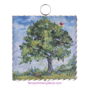 Mini Summer Season Tree Print by The Round Top Collection