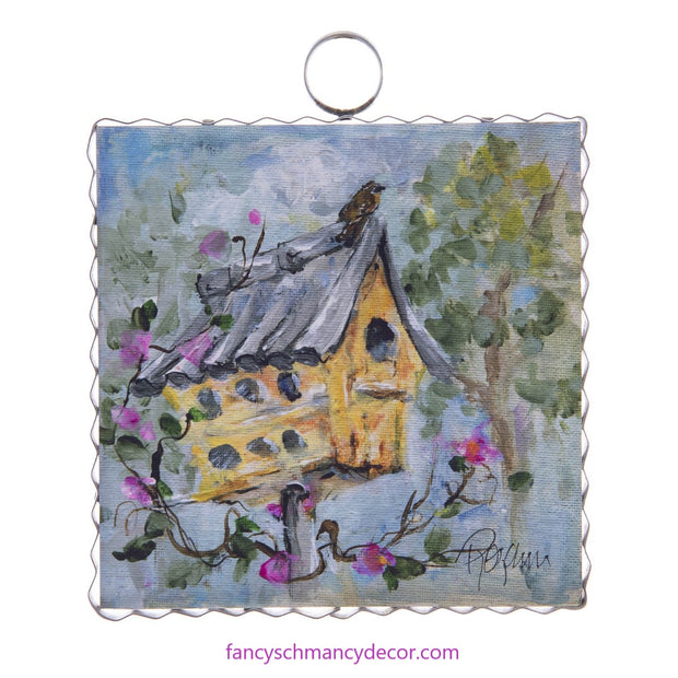 Mini Bird Condo Print by The Round Top Collection