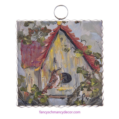 Mini Bird Bungalow Print by The Round Top Collection