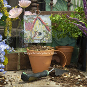 Mini Bird Bungalow Print by The Round Top Collection