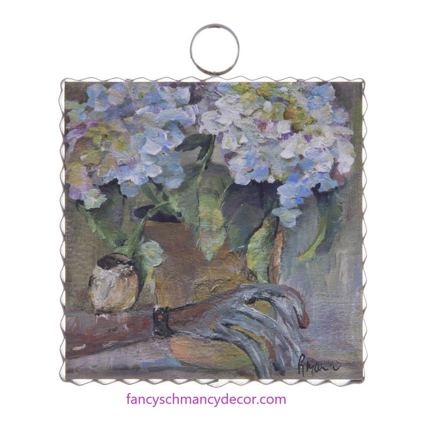 Mini Hydrangea Print by The Round Top Collection