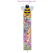 Bee Totem Pole by The Round Top Collection