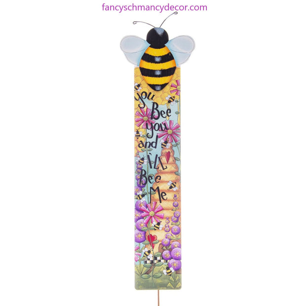 Bee Totem Pole by The Round Top Collection