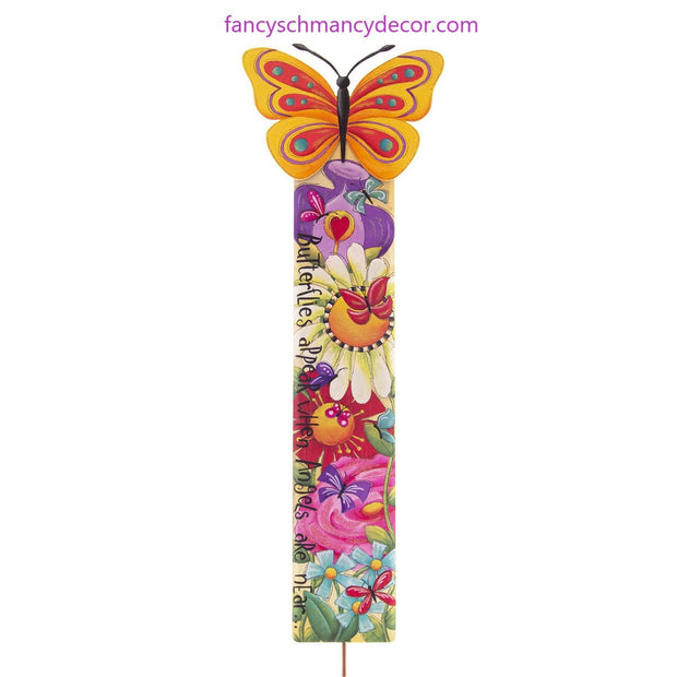 Butterfly Totem Pole by The Round Top Collection