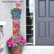 Flower Pot Totem Pole by The Round Top Collection