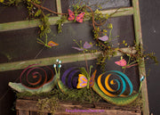 Garden Snails Stake by The Round Top Collection S6025 - FancySchmancyDecor - 2