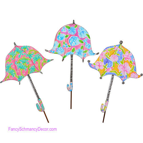 Happy Umbrella Stake by The Round Top Collection S8022 - FancySchmancyDecor