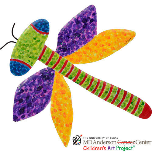MD Anderson Cesar's Dragonfly by The Round Top Collection S8028 - FancySchmancyDecor