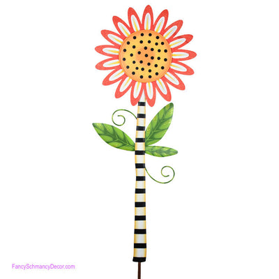 City Sunflower Daisy Stake by The Round Top Collection S9020 - FancySchmancyDecor