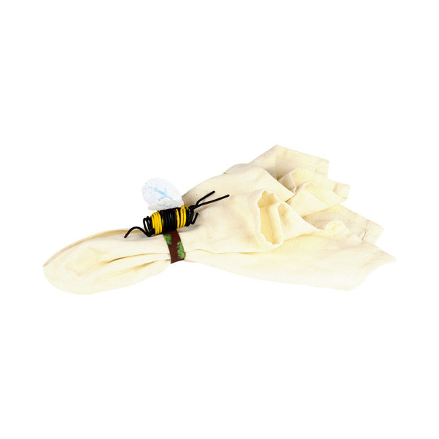 Bumble Bee Napkin Ring by The Round Top Collection S9095 - FancySchmancyDecor
