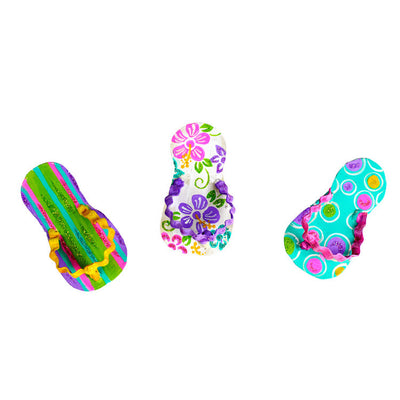 Flip Flop Magnets Assorted Set of 3 by The Round Top Collection S9103 - FancySchmancyDecor