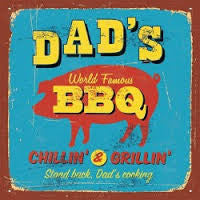 Dad's BBQ Paper Napkin