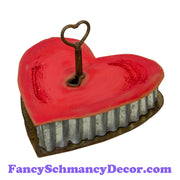 Keyhole Heart Box by The Round Top Collection V19000