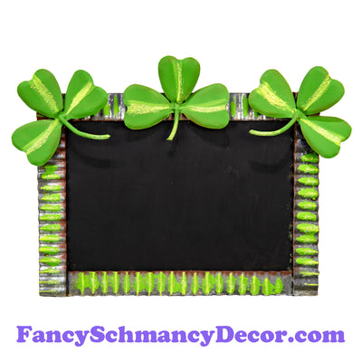 Pile of Clovers Chalkboard by The Round Top Collection V19059