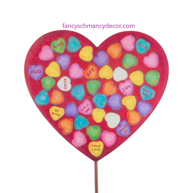 Large Candied Hearts by The Round Top Collection