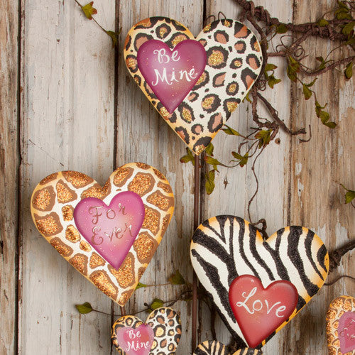 Valentine Animal Love Hearts V5000 by The Round Top Collection - FancySchmancyDecor