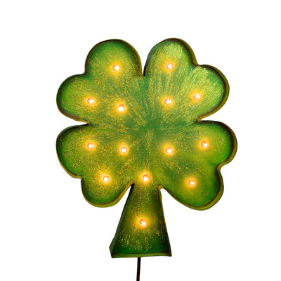 Irish & Bright Shamrock The Round Top Collection V9014 - FancySchmancyDecor